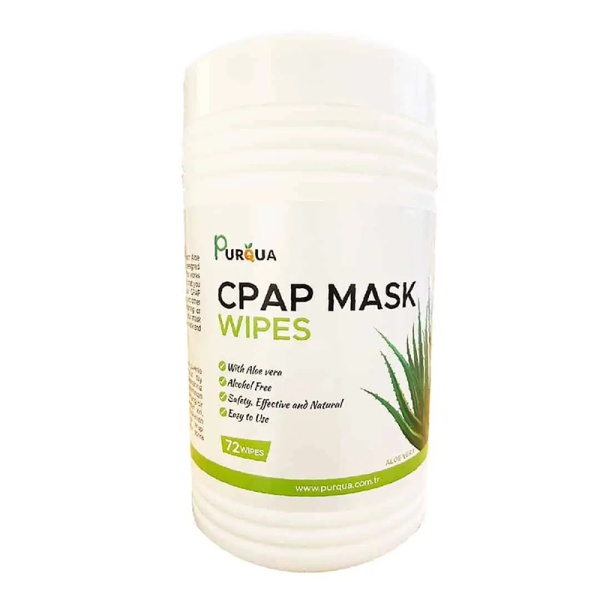Purqua CPAP Maskesi Temizleme Mendili